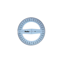 Helix H03040 Protractor 360 Degree 100mm