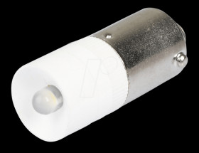 MEDB2568BR Reflector LED, BA9s, white, 230 V, 2500 mcd, Ø10 mm, 50°