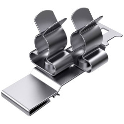 Hebotec 1025-033C Cable Clips Fixings For 6-8mm cables White durable design