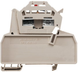 Fuse terminal block, 2 pole, 0.5-2.5 mm², 250 V, 12 A, 1616500000