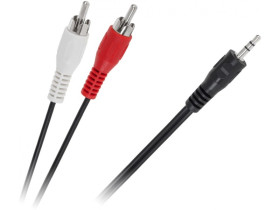 Kabel JACK 3,5 - 2 x RCA 1,2m