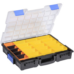 Allit 454240 EuroPlus Pro K44/21 Case 21 Compartments Transparent Lid