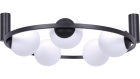 Lampa Sufitowa Orbit Czarny 5009Z Zuma Line