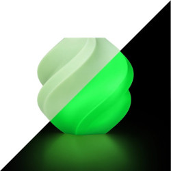 Filament Bambu Lab PLA Glow 1,75mm 1kg - w zestawie z wielorazową szpulą - Glow Green