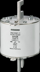 NH fuse NH3, 710 A, aR, 600 V (DC), 690 V (AC), 120 kA breaking capacity, 3NC3237-1U