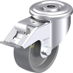 Blickle 681726 LER-PO 80G-FI-ELS Rolka obrotowa z blachy stalowej Średnica koła: 80 mm Maksymalne obciążenie: 150 kg 1 s