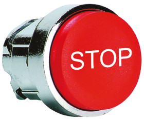 Przycisk, Ø 28.5mm, IP66, IP67, IP69K, kolor: Czerwony, Schneider Electric, Harmony XB4