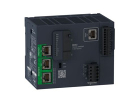 Modicon M262 sterownik RJ45 2 x Ethernet 4 szybkie wejścia cyfrowe 4 szybkie wyjścia cyfrowe 5 ns 24 VDC TM262L10MESE8T SCHNEIDE