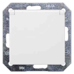 Gniazdo elektryczne Schuko Montaż wpuszczany Siemens 16A