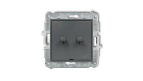 Icon Mechanizm Łącznika Podwójnego Schodowego W Stylu Amerykańskim Grafitowy...