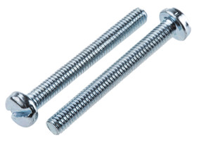 Śruby maszynowe M3 łeb z łbem walcowym Stalowe długość 25.0mm skok 0.50mm