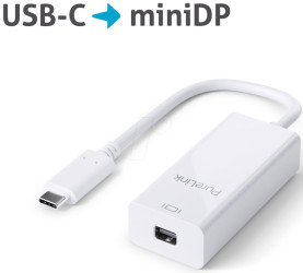 IS210 USB-C to mini DisplayPort adapter - 4K60 - iSeries 0.10 m
