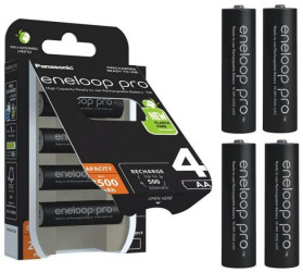 Akumulator NiMH R6 / AA 2500mAh 1,2V Eneloop PRO BK-3HCDE/4BE (4 szt.)