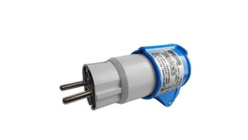 Marlanvil Adapter Kempingowy Wtyk Uni-Schuko 16A 250V Na 16A Cee Gniazdo...