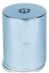 Magnes neodymowy, typ: Nadstawka, siła pociągowa: 1.2kg, mocowanie: Otwór gwintowany, dł.: 20mm