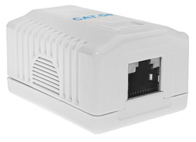 Gniazdo RJ45 FTP5e natynkowe