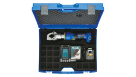 Praska Akumulatorowa Klauke 10-240 - Zaciskarka Do Kabli Bezmatrycowa...