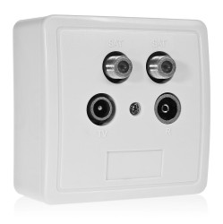 Gniazdo końcowe RTV-2xSAT SSE-2-T