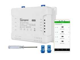 Sonoff 4CH R3 4 kanałowy przełącznik WiFi z usługą zmiany oprogramowania na SUPLA