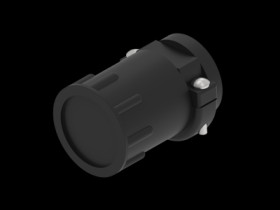 Cable clamp kit, 17.86 mm, 15/16-20 UNEF-2B for CPC connector, 1-206322-0