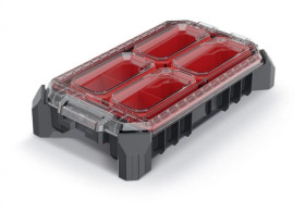 Organizer z wyjmowanymi pojemnikamii na akcesoria 368x228x77mm MSX 25 niski Kistenberg KMX40258B