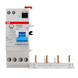RCD, 4-biegunowy, 25A, 30mA, ABB, DDA200