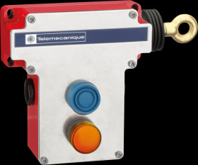 XY2CE1A296 Cable pull emergency switch up to max. 70m on the right 2NC+2NO