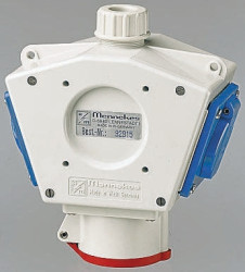 Złącze przemysłowe - zasilające 16A 400 V MENNEKES Wolnostojący