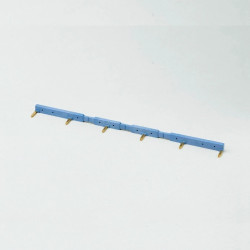 Mostek grzebieniowy do łączenia zacisków A1 lub A2 max.6 gniazd 94. niebieski 094.06