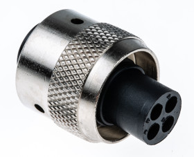 Złącze wielostykowe przemysłowe 4-pinowe Montaż na kablu Gniazdo Souriau Sunbank by Eaton