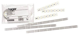 Pasek do etykietowania Hager KN99M, 1 szt.
