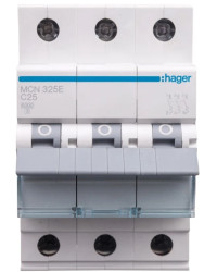 Wyłącznik nadprądowy 3P C 25A 6kA AC MCN325E
