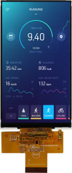 Kolorowy wyświetlacz LCD 5 TFT WXGA 720 x 1280 MIPI I/F Nie Midas