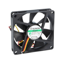 Wentylator 70x15 12V ME70151V1- G99 45,63m3/h 31,5dBA Vapo 3- przewody