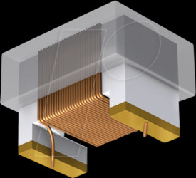 1812AS-033K-01 SMD inductor, 1812, ceramic, 33 nH