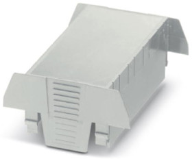 Upper part of housing, ABS/PC, (W x H x D) 90.1 x 74.65 x 36.95 mm, light gray, for enclosure, 1074934