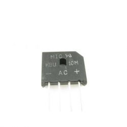KBU10M, mostek, 10A, 1000V, PCB pionowy