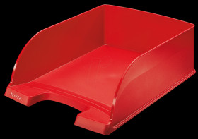 52330025 Leitz Plus letter tray, jumbo, red