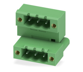 Wtykowy blok zaciskowy, seria: MDSTB 2.5/ 3-GF 3 -pinowe raster 5 mm 2-rzędowe Phoenix Contact