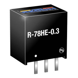 Regulator przełączający, 1.5W, Uwe 6.5 → 72V dc, Uwy 5V dc, Iwy 300mA, Recom, R-78HE-0.3