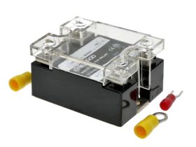 Przekaźnik; SSR (półprzewodnikowy); 1-fazowy; GD1044ZD3; 3÷32V; DC; 10A; 44÷440V; AC; przełączanie w zerze; triak; śrubowy na pa