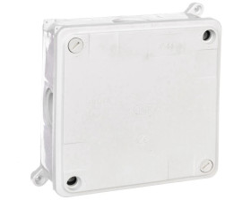 Puszka n/t 125mm 125x 45mm tworzywo IP20 biały PK-4 83027006