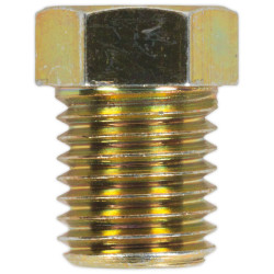 Sealey BN10125SM Brake Pipe Nut M10 x 1.25mm Short Male Pack of 25