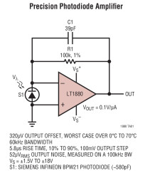 SOT-23, Rail-to-Rail Output, Picoamp Input Current Precision Op Amp