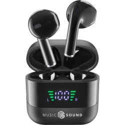 Cellularline 1075101 In-ear headset Bluetooth Black Charging case Volume control