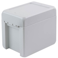 Obudowa Poliwęglan szerokość zew. 80 mm długość zew. 113 mm wys. zew. 90 mm Bopla IP66, IP68 Jasnoszary