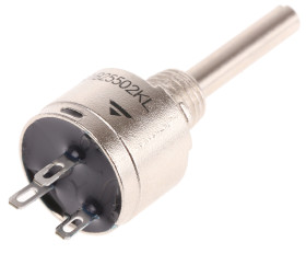 Potencjometr 5kΩ typ Obrotowy Vishay średnica wału 3,18 mm 0.75W długość wału 22mm średnica 12.7mm Montaż panelowy