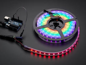 Adafruit NeoPixel Digital RGB LED Strip - 1m White 60 LED [Discontinued]