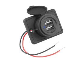 Ładowarka samochodowa uniwersalna do montażu USB 3.0 12/24V 5V/3.1A.