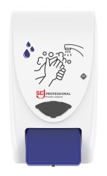 Dozownik mydła, Niebieski, biały, 2L